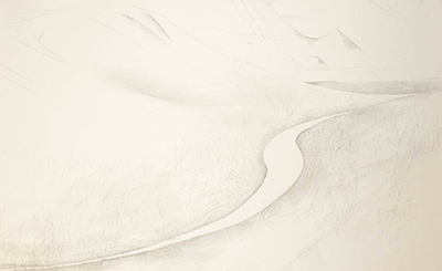 Untitled (Road) Georgia O'Keeffe